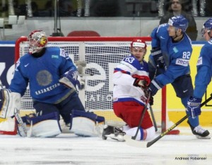 IIHF World Championship 2014  Alexei Ivanov #28 , Yevgeni Dadonov #63 , Andrei Spiridonov #82