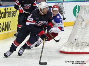 IIHF World Championship 2014  Seth Jones #3 , Yevgeni Kuznetsov #92