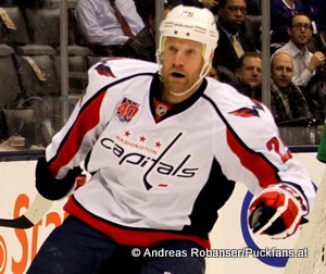Washington Capitals NHL Saison 2014/2015 Jason Chimera #25 © Andreas Robanser/Puckfans.at