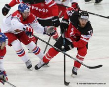 IIHF World Championship 2015 1/2 Finale CAN - CZE Jan Kolar #29, Ryan O'Reilly #79