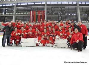 BLR - DEN Team Belarus Eishalle Graz Liebenau ©Puckfans.at/Andreas Robanser
