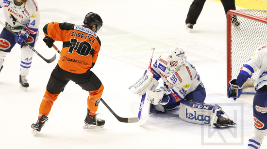 Moser Medical Graz 99ers vs. EC VSV; EBEL Regular Season; Merkur Arena, Graz; 06.01.2019; ©Werner Krainbucher, Puckfans.at