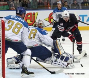 IIHF World Championship 2014   Kevin Dallman #38 , Alexei Ivanov #28 , Jimmy Hayes #10