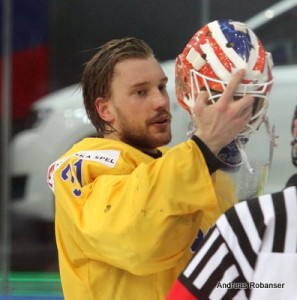 Andres Nilsson - Schweden-Tschechien WM 2014 Copyright:Andreas Robanser