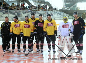 Die "Neuen" Vienna Capitals  © Andreas Robanser/Puckfans.at 