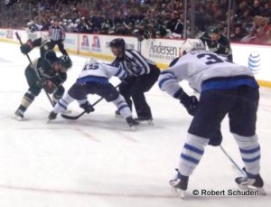 Minnesota Wild - Winnipeg Jets © Robert Schnuderl