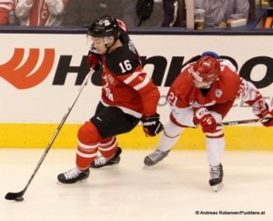 World Junior Championship 2015  Air Canada Center, Toronto 1/4 Finale Dänemark - Kanada Max Domi #16, Matthias Asperup #21