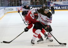 IIHF World Championship 2015 Preliminary Round SUI - CAN Matthias Bieber #48, Sidney Crosby #87 © Andreas Robanser/Puckfans.at 