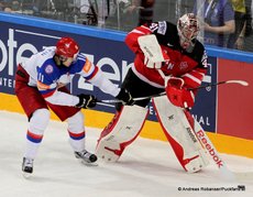 IIHF World Championship 2015 Finale CAN - RUS Yevgeni Malkin #11, Mike Smith #41 © Andreas Robanser/Puckfans.at