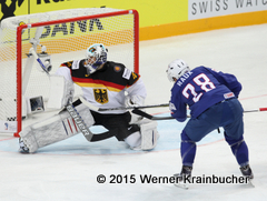 Dennis ENDRAS (GER); Damien RAUX (FRA) ⒸWerner Krainbucher/Puckfans.at