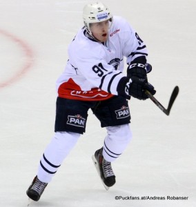Marek Kvapil - Medvescak Zagreb KHL Saison 2015-16 ©Puckfans.at/Andreas Robanser