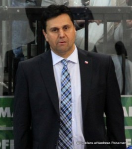 Head Coach Vladimir Ruzicka Saison 2015 ©Puckfans.at/Andreas Robanser  