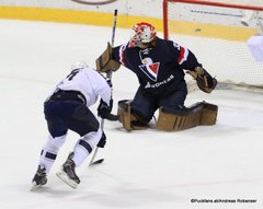 Slovan Bratislava - HC Sochi  KHL Saison 2015-16 Slofnaft Arena Bratislava Barry Brust #33, ©Puckfans.at/Andreas Robanser