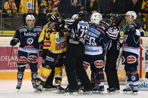 EBEL Playoffs 1/4 Finale Game 1 Vienna Capitals - EC VSV ©Puckfans.at/Andreas Urban