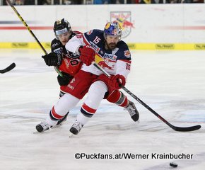EBEL Final, Game 5 EC Red Bull Salzburg - HC Orli Znojmo Manuel Latusa #15 ©Puckfans.at/Werner Krainbucher