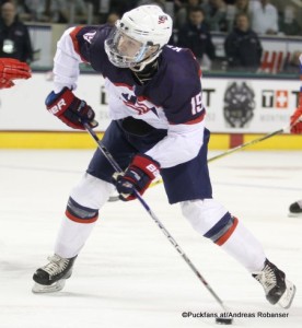 2016 IIHF U18 World Championship Ralph Engelstad Arena, Grand Forks Clayton Keller #19 ©Puckfans.at/Andreas Robanser