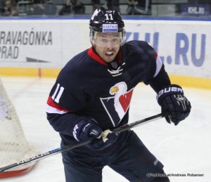 Francis Pare #11 Slovan Bratislava KHL Saison 2015 - 2016 ©Puckfans.at/Andreas Robanser