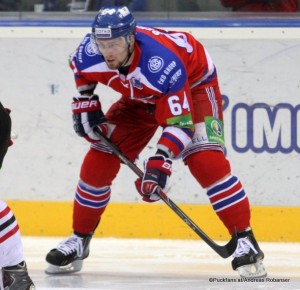 Jiri Sekac #64 Lev Praha, KHL Playoffs 2014 ©Puckfans.at/Andreas Robanser
