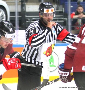 Referee Peter Gebei IIHF World Championship 2016 ©Puckfans.at/Andreas Robanser