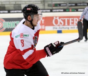 Mario Huber #8 IIHF World Junior Championship 2016 Div I ©Puckfans.at/Andreas Robanser