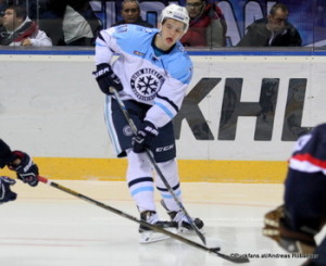 HC Slovan Bratislava - Sibir Novosibirsk Konstantin Okulov #17 Slovnaft Arena ©Puckfans.at/Andreas Robanser