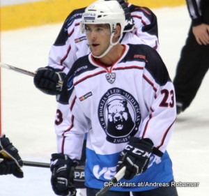 Bobby Butler #23 Medvescak Zagreb, KHL 2016-17 ©Puckfans.at/Andreas Robanser