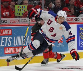 IIHF World Juniors Championship 2017 Gold Medal Game USA - CAN Caleb Jones #4 Centre Bell, Montreal ©Puckfans.at/Andreas Robanser