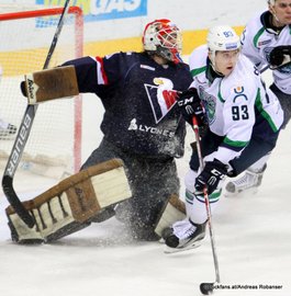 Slovan Bratislava - Khanty-Mansiysk Barry Brust #33, Kirill Belyayev #93 Ondrej Nepela Arena ©Puckfans.at/Andreas Robanser