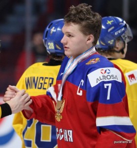 Kirill Kaprizov #7, RUS World Juniors 2017, Montreal ©Puckfans.at/Andreas Robanser