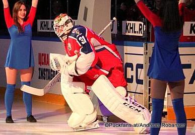 Lars Johansson #31, CSKA Moskau KHL Season 2017-18 © Puckfans.at / Andreas Robanser