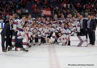 IIHF World Juniors 2018 Bronze Medal Game CZE - USA Team USA KeyBank Center ©Puckfans.at/Andreas Robanser