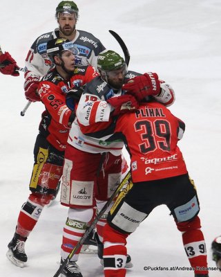 Qualifikationsrunde:  HC Orli Znojmo - HC Bozen Radim Matus #53, Tomas Plihal  #39 Nevoga Arena Zimní Stadion, Znojmo ©Puckfans.at/Andreas Robanser