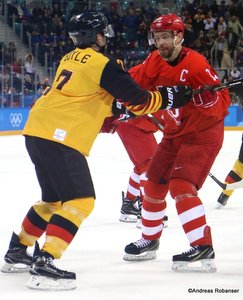 Olympic Winter Games Pyeongchang 2018 Men's Gold Medal Game OA RUS - GER Daryl Boyle #7, Pavel Datsyuk #13 Gangneung Hockey Centre ©Andreas Robanser
