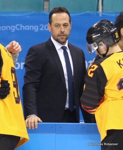 Olympic Winter Games Pyeongchang 2018 Men's Gold Medal Game OA RUS - GER Marco Sturm  Gangneung Hockey Centre ©Andreas Robanser