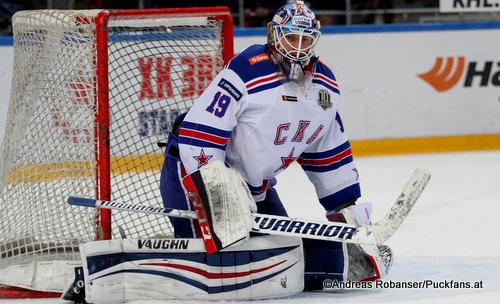 Mikko Koskinen #19, SKA St.Petersburg KHL Season 2017 - 2018 ©Puckfans.at/Andreas Robanser