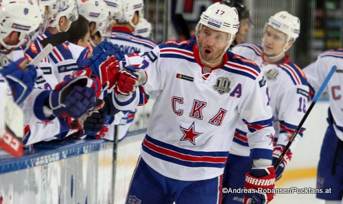 Ilya Kovalchuk  #17, SKA St.Petersburg KHL Season 2017 - 2018 ©Puckfans.at/Andreas Robanser