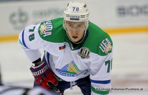 Anton Burdasov #78, Salavat Yuleav KHL Season 2017 - 2018 ©Puckfans.at/Andreas Robanser