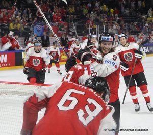 IIHF World Championship AUT - BLR Jubel ÖEHV Team Royal Arena, Copenhagen