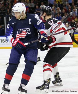 IIHF World Championship Bronze Medal Game USA - CAN Patrick Kane #88, Thomas Chabot #52 Royal Arena, Copenhagen ©Puckfans.at/Andreas Robanser