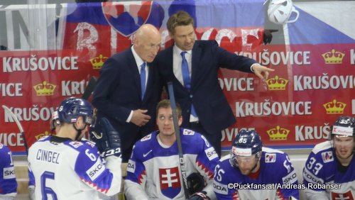 SVK Head Coach Craig Ramsay  IIHF World Championship,Royal Arena, Copenhagen ©Puckfans.at/Andreas Robanser