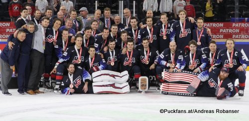 IIHF World Championship  Bronze Medal Game USA - CAN Team USA Royal Arena, Copenhagen ©Puckfans.at/Andreas Robanser