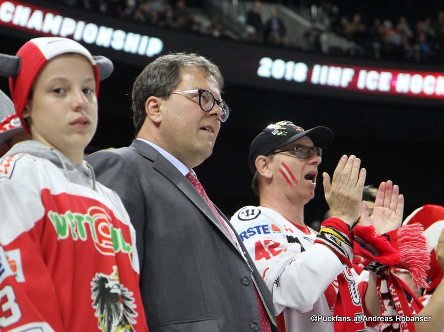 IIHF World Championship Mag. Gernot Mittendorfer Präsident/Vorsitzender Austrian Hockey Board Royal Arena, Copenhagen ©Puckfans.at/Andreas Robanser