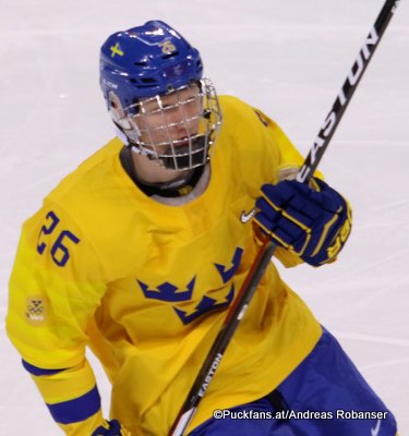 Rasmus Dahlin  #26, Olympic Winter Games 2018 ©Puckfans.at/Andreas Robanser