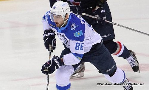 Corey Trivino, Barys Astana ©Puckfans.at/Andreas Robanser