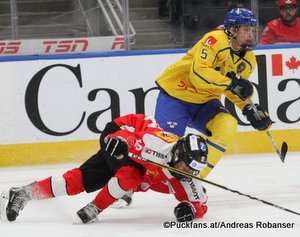 Hlinka Gretzky Cup 2018, SUI - SWE Rogers Place, Edmonton ©Puckfans.at/Andreas Robanser 