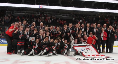Hlinka Gretzky Cup 2018,Final SWE - CAN Team Canada Rogers Place, Edmonton ©Puckfans.at/Andreas Robanser