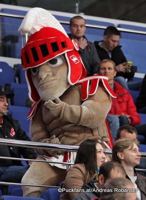 Spartak Moskau Season 2017-18 Spartak Mascot ©Puckfans.at/Andreas Robanser