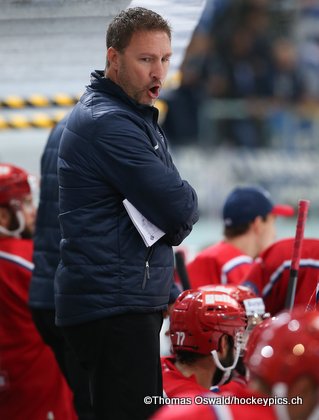 Trainer Jeff Tomlinson SC Rapperswil-Jona Lakers ©Thomas Oswald/hockeypics.ch