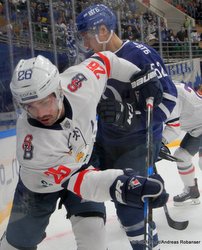 HC Dynamo Moskau - HC Slovan Bratislava Michal Repik  #26 Megasport Arena ©Puckfans.at/Andreas Robanser