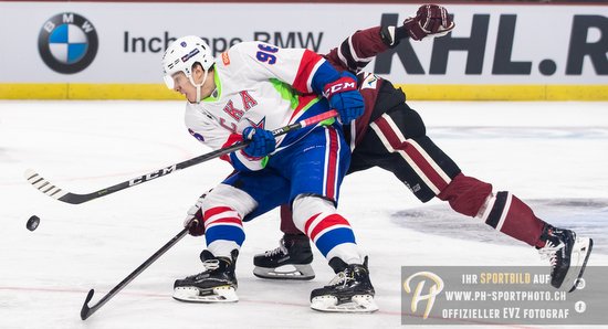Andrei Kuzmenko #96 (SKA). 26.11.2018. KHL World Games 2018. Dinamo Riga - SKA Saint Petersburg. Switzerland, Oerlikon/Zuerich, Hallenstadion. Hockeyfans.ch Official/Philipp Hegglin - www.ph-sportphoto.ch
